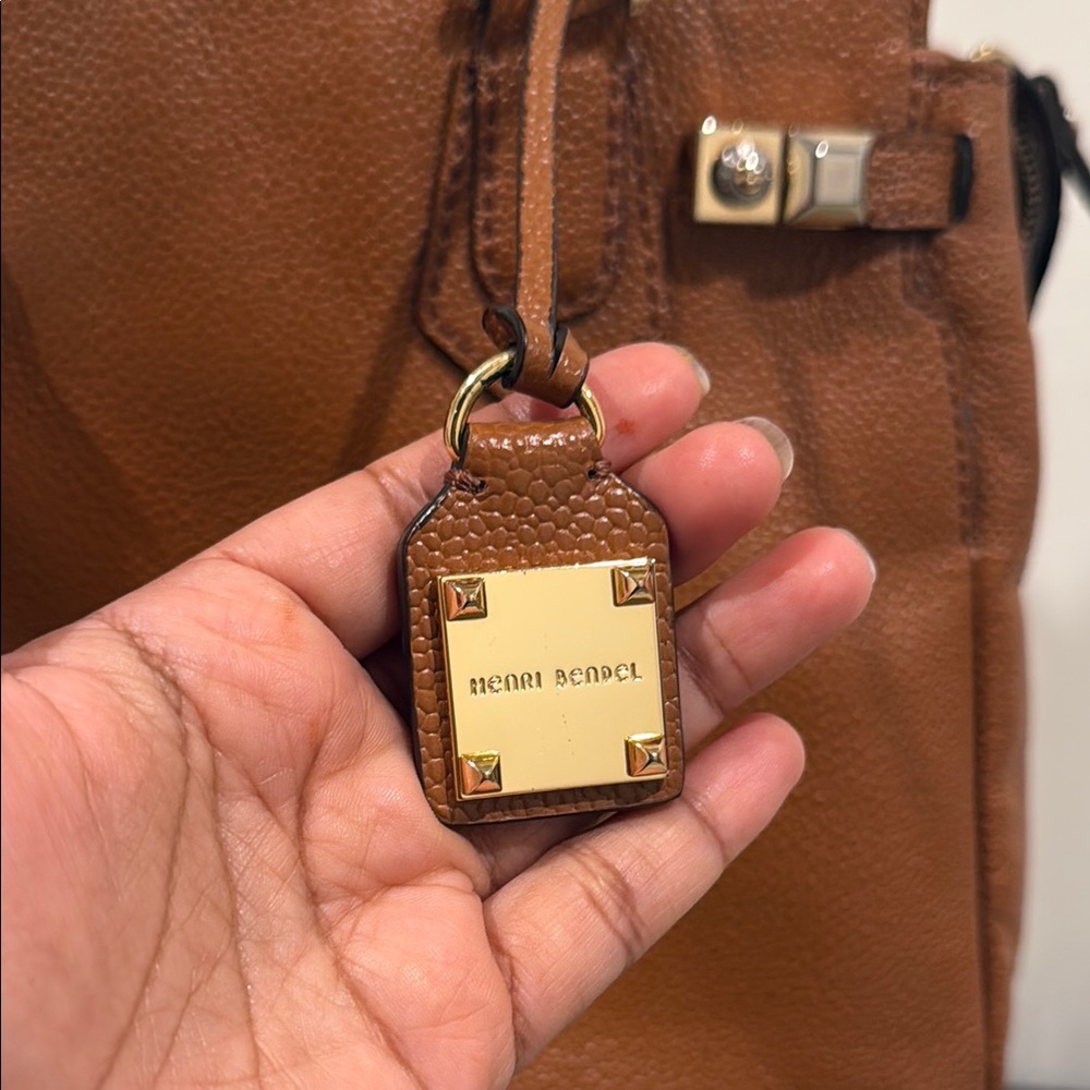 Henri bendel brown Leather crossbody - Picture 5 of 17